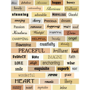 Zobar Markt Yazılı Şerit Sticker