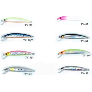70MM 3,8gr Kurşun Arkası Rapala Maket Balık - Renk Kodları - Ty-97