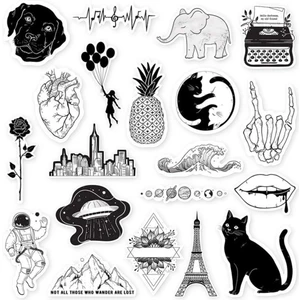 Zobar Markt Defter Ajanda Planner Bullet Journal Laptop Sticker