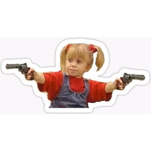 Zobar Markt Zobarmarkt  Kız Baskılı Defter Ajanda Planner Laptop Sticker, 5 cm