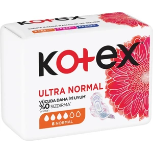Kotex Ultra Ped Normal 8'li  Günlük Ped