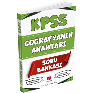 Anahtar Kitaplar Yayınevi 2025 KPSS Coğrafyanın Anahtarı Soru Bankası