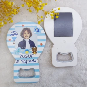 Hayaller Dükkanı 15 Adet 1 Yaş Resimli Balon Açacak Doğum Günü Magnet HDBL13