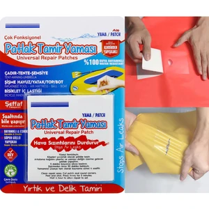 Vodaseal Şeffaf Patlak Tamir Yaması Çadır Pilates Topu Şemsiye