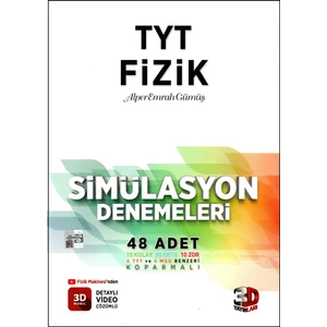 3D Yayınları TYT Fizik Simülasyon Denemeleri
