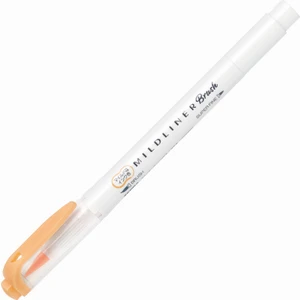 Mildliner Brush Pen Fırça Uçlu Kalem Mild Orange