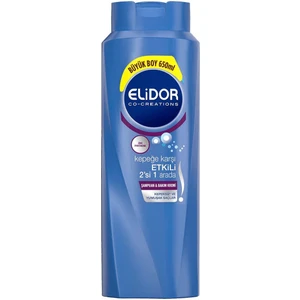 Şampuan Kepeğe Karşı Etkili 2'si 1 Arada 650 ml