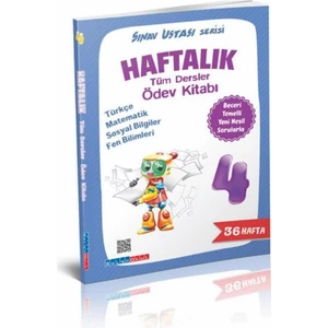 Salan Yayınları 4.Sınıf Haftalık Tüm Dersler Ödev Kitabı