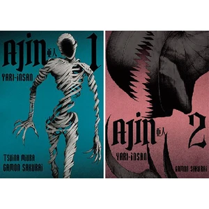 Ajin 1 ve 2. Ciltler Manga Seti / Gamon Sakurai
