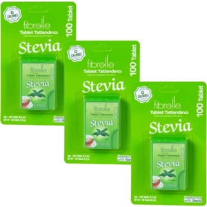 Stevia Tablet Tatlandırıcı 100 Tablet x 3 Adet
