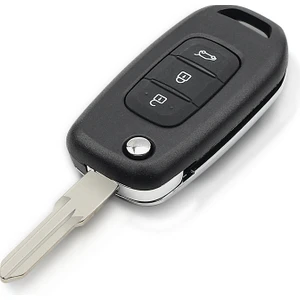 Yeni Renault Megane4 3 Buton Sustalı Anahtar Kabı 2016+