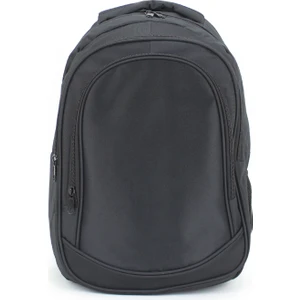 Case Club Siyah Basic Sırt Çantası Su Geçirmez Kumaş Unisex