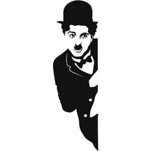 Zobar Markt Charlie Chaplin Araç, 15 cm