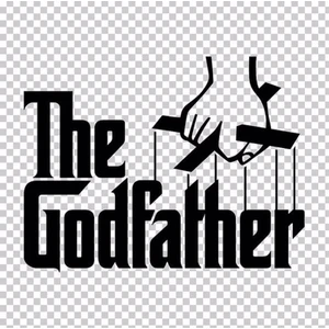 Zobar Markt Godfather Araç Sticker, 12 cm