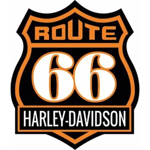 Zobar Markt Harley Davidson Motor ve Kask Sticker, 12 cm