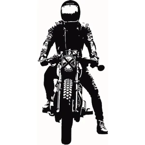 Zobar Markt Motor Sticker, 12 cm