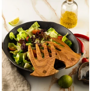 Demy Craft Zeytin Ağacı Salata Servis Çatalı
