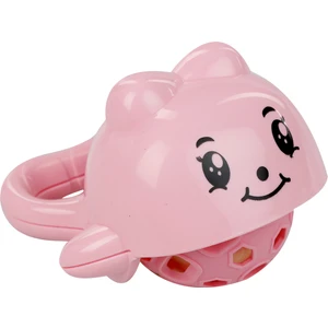 Sevimli Balina Çıngırak Pembe