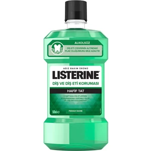  Listerine Diş ve Diş Eti Koruması Hafif Tat 500 ml