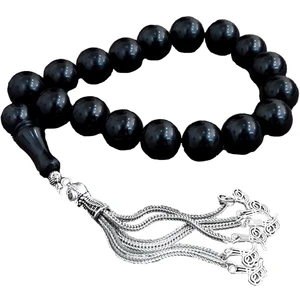 15 mm Siyah Gürcistan Oltusu 17'li Efe Tesbihi