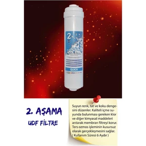 Su Arıtma Filtre Seti 3'lü Inline Set Kapalı Kasalar Için Uyumludur