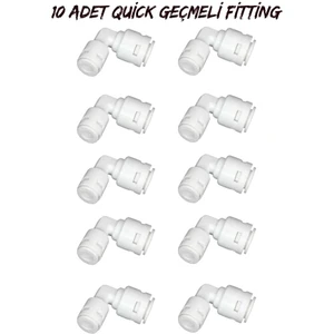 10 Adet Quick Geçmeli Fitting
