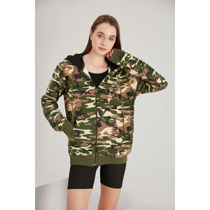Alexander Gardi Alexandergardı Fermuarlı Oversize Sweatshirt (E21-7290)