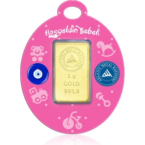 24 Ayar 1 gr Altın Kız Bebek