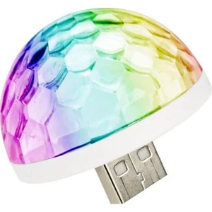 Blue Spectrum USB Disko Topu Sese Duyarlı Renkli Işıklı LED Lamba