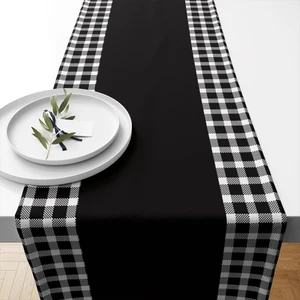 Lux Vie Runner Premium Kumaş 40*140 cm Özel Tasarımlı Masa Örtüsü  Runner