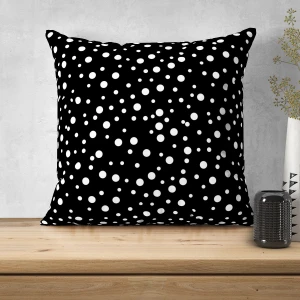 Lux Vie Kırlent, Çift Tarafı Baskılı Dekoratif Yastık, Kırlent Kılıfı