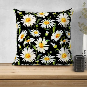 Lux Vie Kırlent, Çift Tarafı Baskılı Dekoratif Yastık, Kırlent Kılıfı