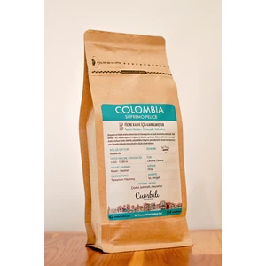 Colombia Suremo Felice Nitelikli Çekirdek Kahve Filtre Kahve Çekirdeği 250 gr