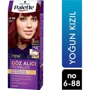 Palette Saç Boyası Yoğun Kızıl 6-88 Saç Boyası