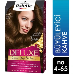 Palette Deluxe Eşsiz Yağ Bakımı Saç Boyası Büyüleyici Kahve 4-65 6281031271254  Saç