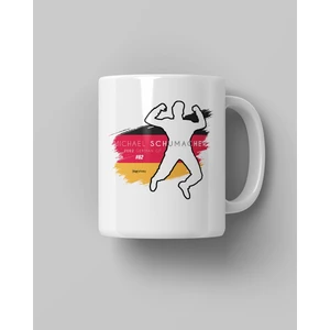 Michael Schumacher German 2002 Baskılı Beyaz Kahve Kupa Bardak