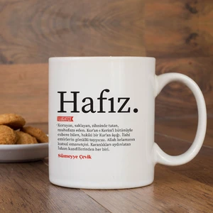 Lügatçe Hafız İsme Özel Kupa