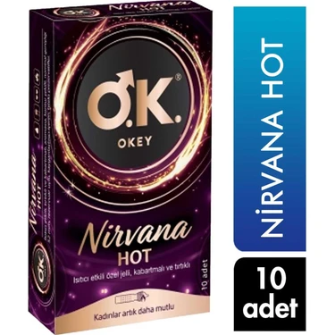 Okey Prezervatif 10'lu Nirvana Hot 8690530016712 