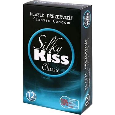 Silky Kiss  Silky Kiss Classic 12'li Kayganlaştırıcılı Prezervatif 