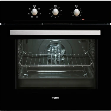 Teka - He 715 Bk - Ankastre Multifonksiyonel Fırın - Siyah - 65 Lt -