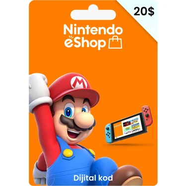 Nintendo Eshop Card 20