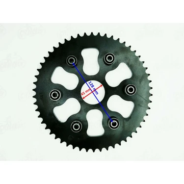 OEM Arka Dişli 54T - 428 Iç 45Mm Yuki 250 Izci Cross 6 Fiyatı