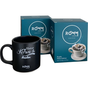 Romm Coffee Pratik Filtre Kahve Seti Fiyatı - Taksit Seçenekleri