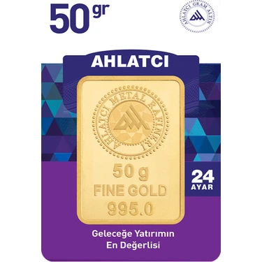 Ahlatcı 24 Ayar 50 gr