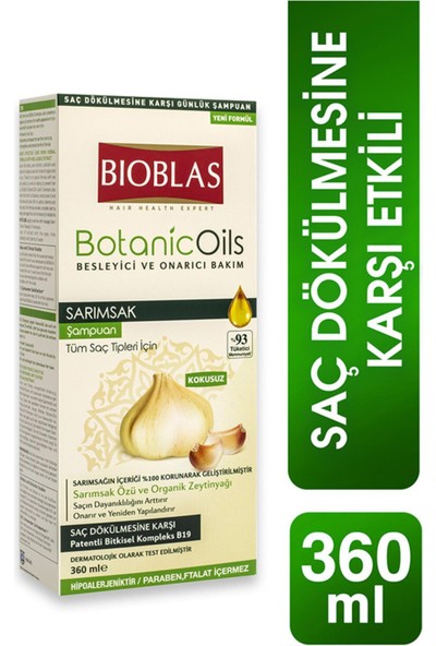 Bioblas Bioblas Sarımsaklı Şampuan 360 ml Şampuan