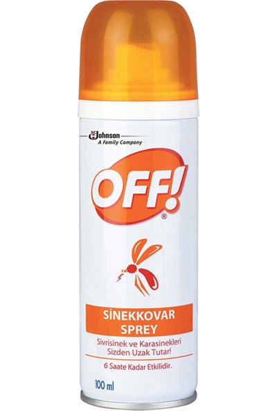 Off Marka: Off! Sinekkovar Sprey 100 ml 8690784110518