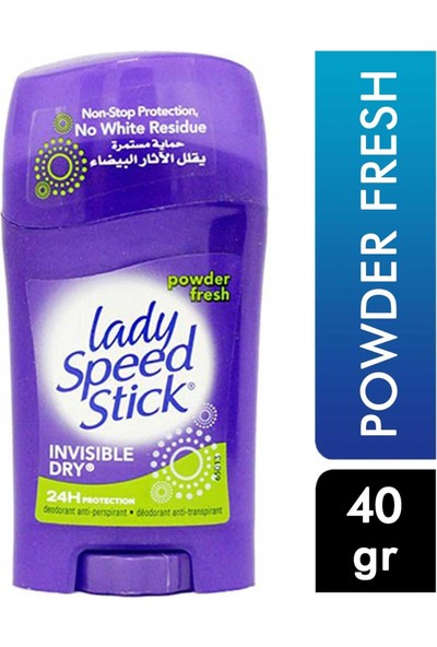 Lady Speed Stick Lady Speed Stick 40 G Invisible Dry Powder Fresh 022200963695 Parfüm