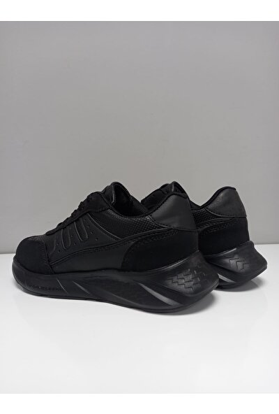 Set Ayakkabı Kadın Kışlık Spor Günlük Ayakkabı Siyah