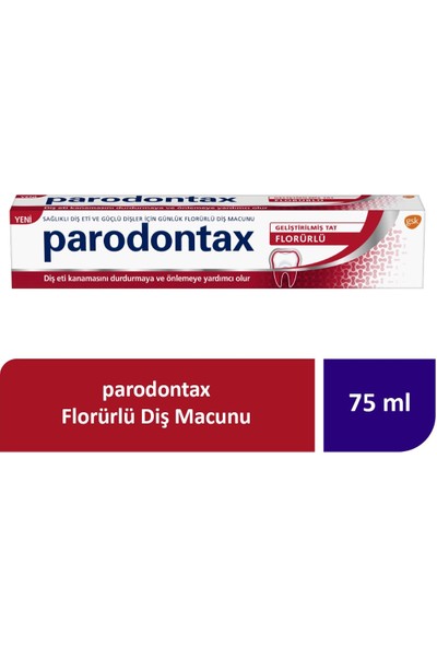 Paradontax Florürlü Diş Macunu 75 ml