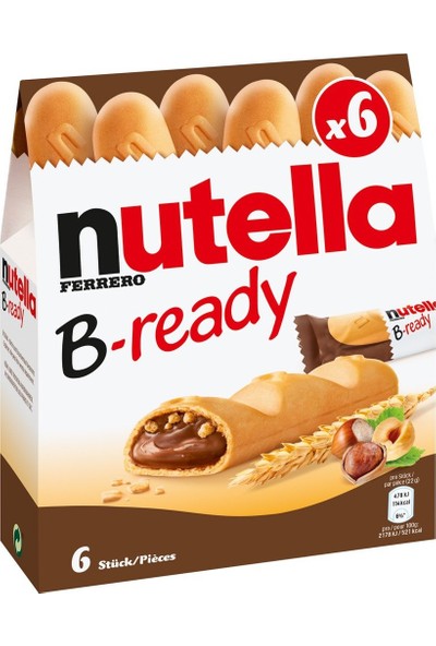 Ferrero Nutella B-Ready 6'lı